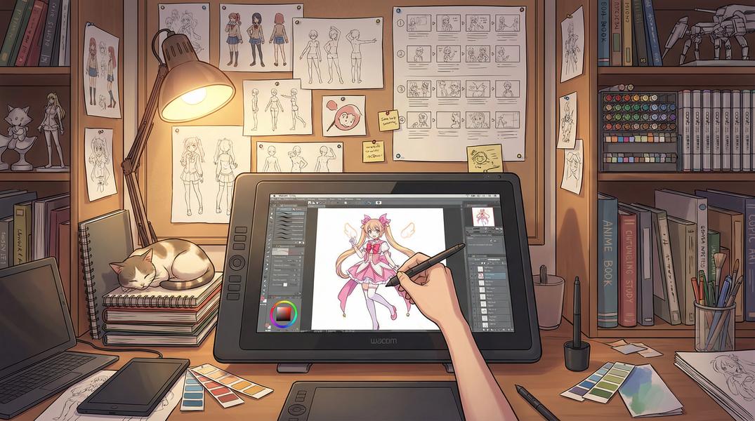 抖荫短视频动漫创作中心